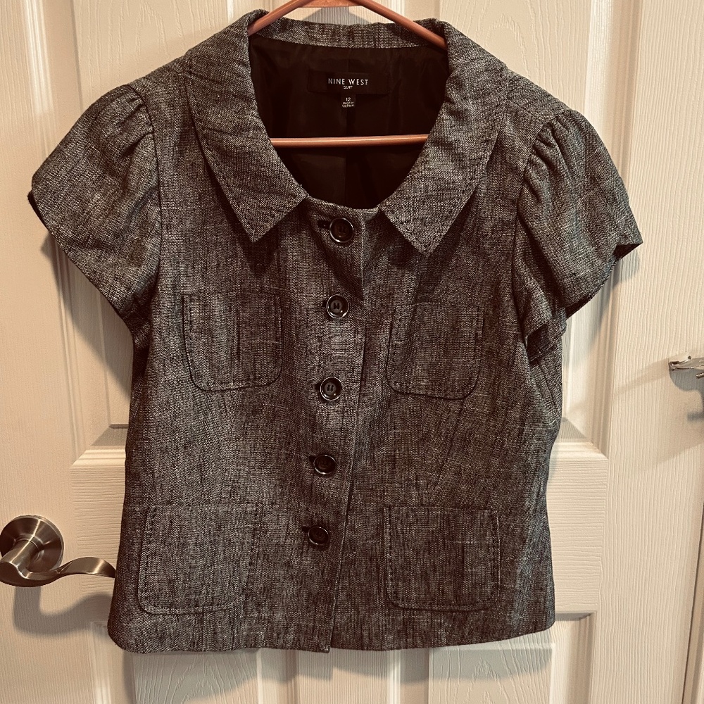 Nine West 2 PC Suit, Sz. 12P